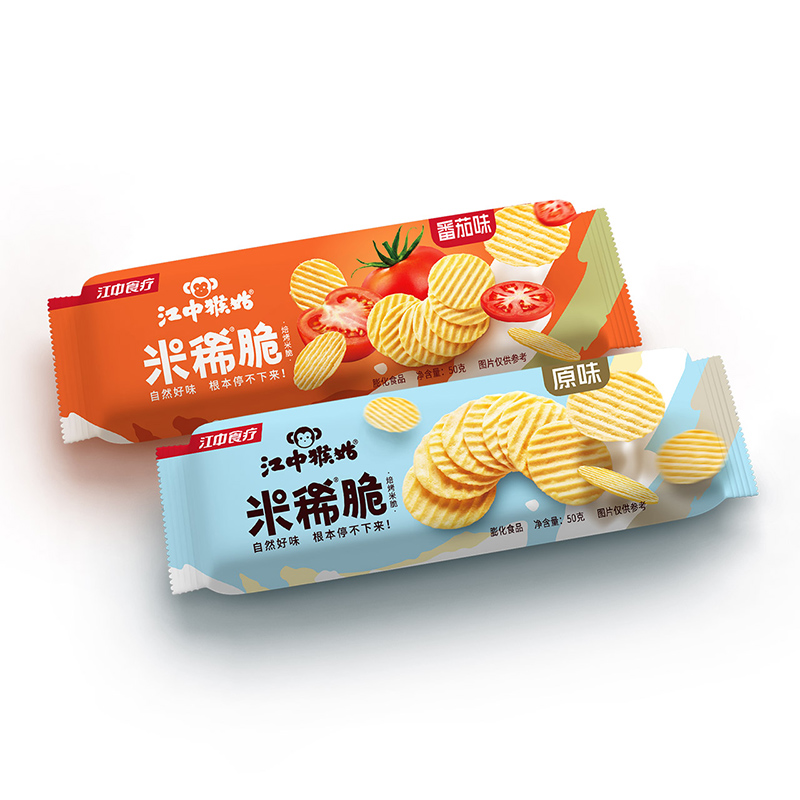 返10猫卡！新品江中猴姑米稀脆零食年货礼盒