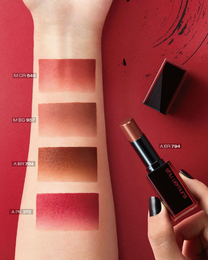 shu uemura植村秀春季彩妆系列chromatics azuki flush collection