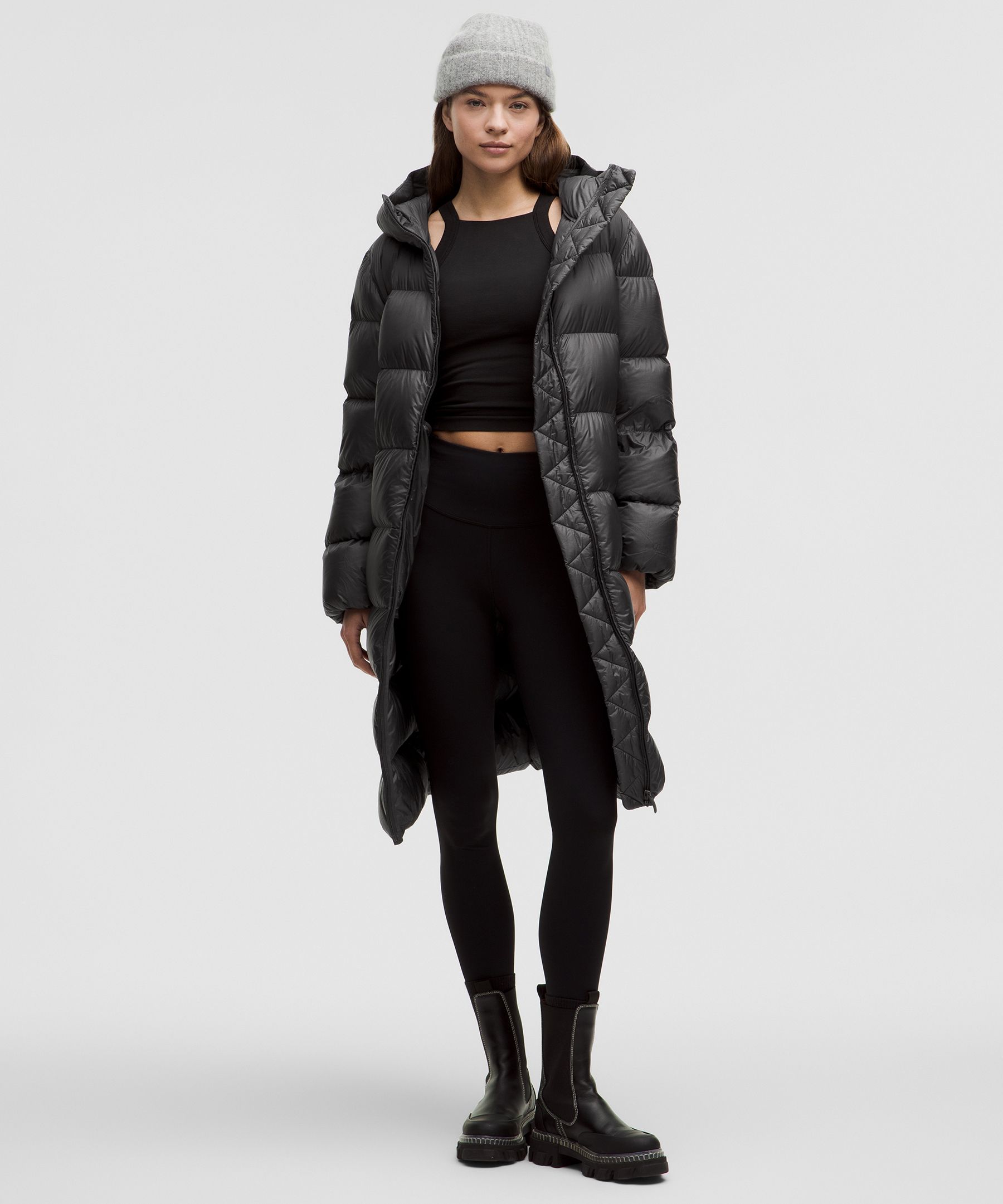 Lululemon Featherweight 900-Down-Fill Long Puffer Jacket