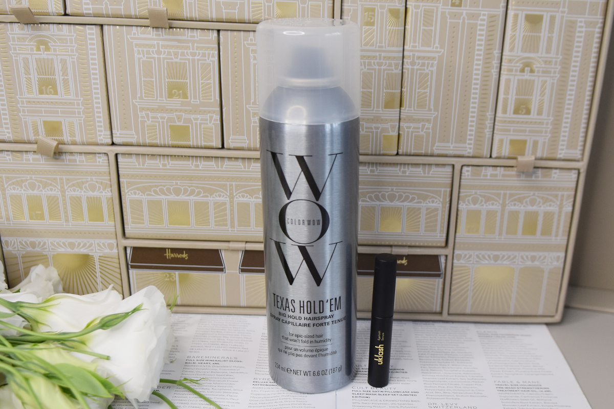 Color Wow Hairspray and UKLASH Serum