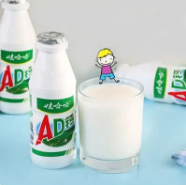 【低价】9.9元包邮！娃哈哈AD钙奶 8瓶*220ml