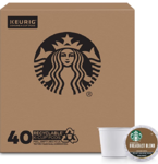 Starbucks K-Cup 咖啡豆—中度烘焙咖啡1 盒（40 包）