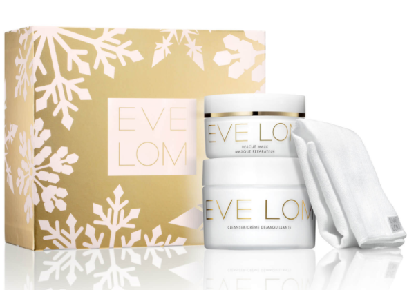 EVE LOM护肤套装(卸妆膏200ml+急救面膜100ml+洁面巾1张)折后¥438.5