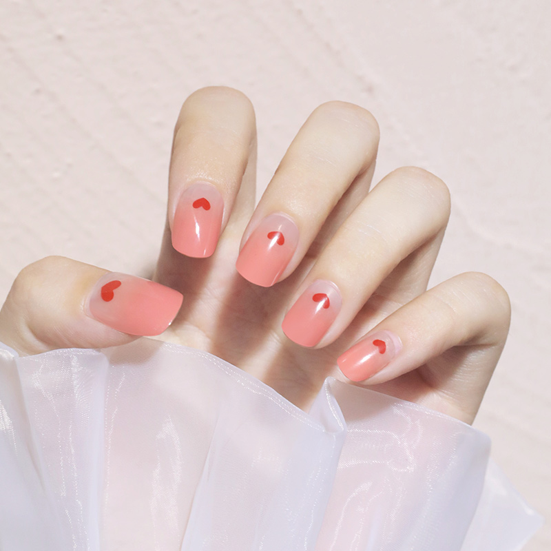 只要5元！穿戴甲美甲贴片24片