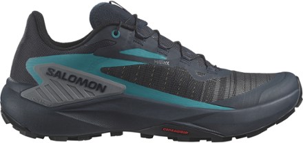 Salomon Genesis 萨洛蒙男士跑鞋 Carbon/Tahitian Tide/Quiet Sha 9.5