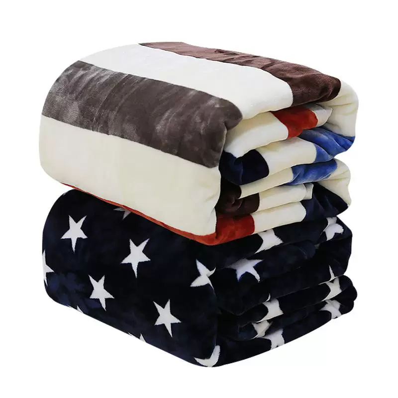 两条！空调毯午睡毯小毛毯70cm*100cm