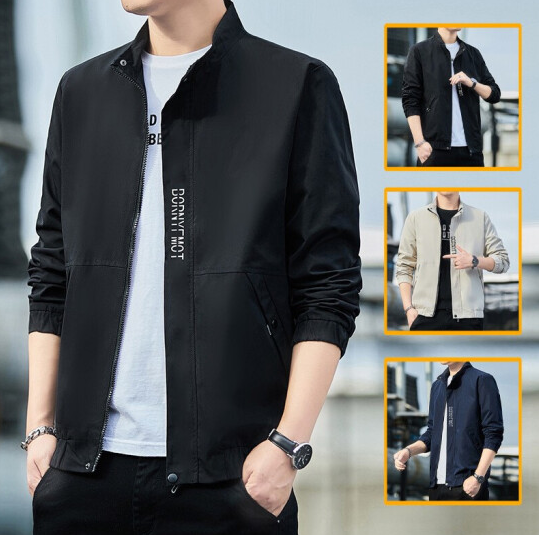49元包邮！KRXSJO 新款春季男士夹克外套