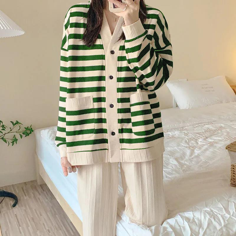 可爱伴韩版休闲纯棉长袖家居服