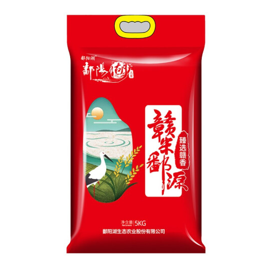 23.9元包邮！鄱阳湖 臻选赣香大米5KG