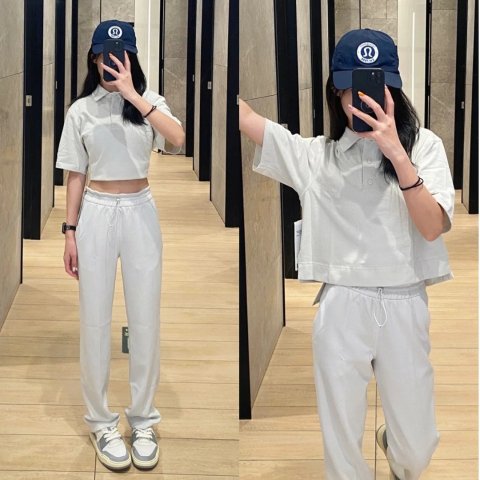 lululemon Softstreme 高腰直筒九分裤