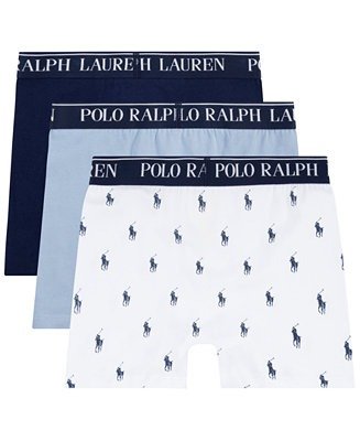 Polo Ralph Lauren 大童平角内裤 3件装