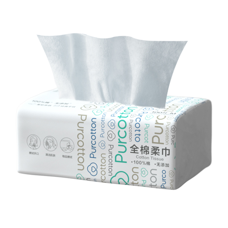 全棉时代洗脸巾擦脸巾平纹洁面巾