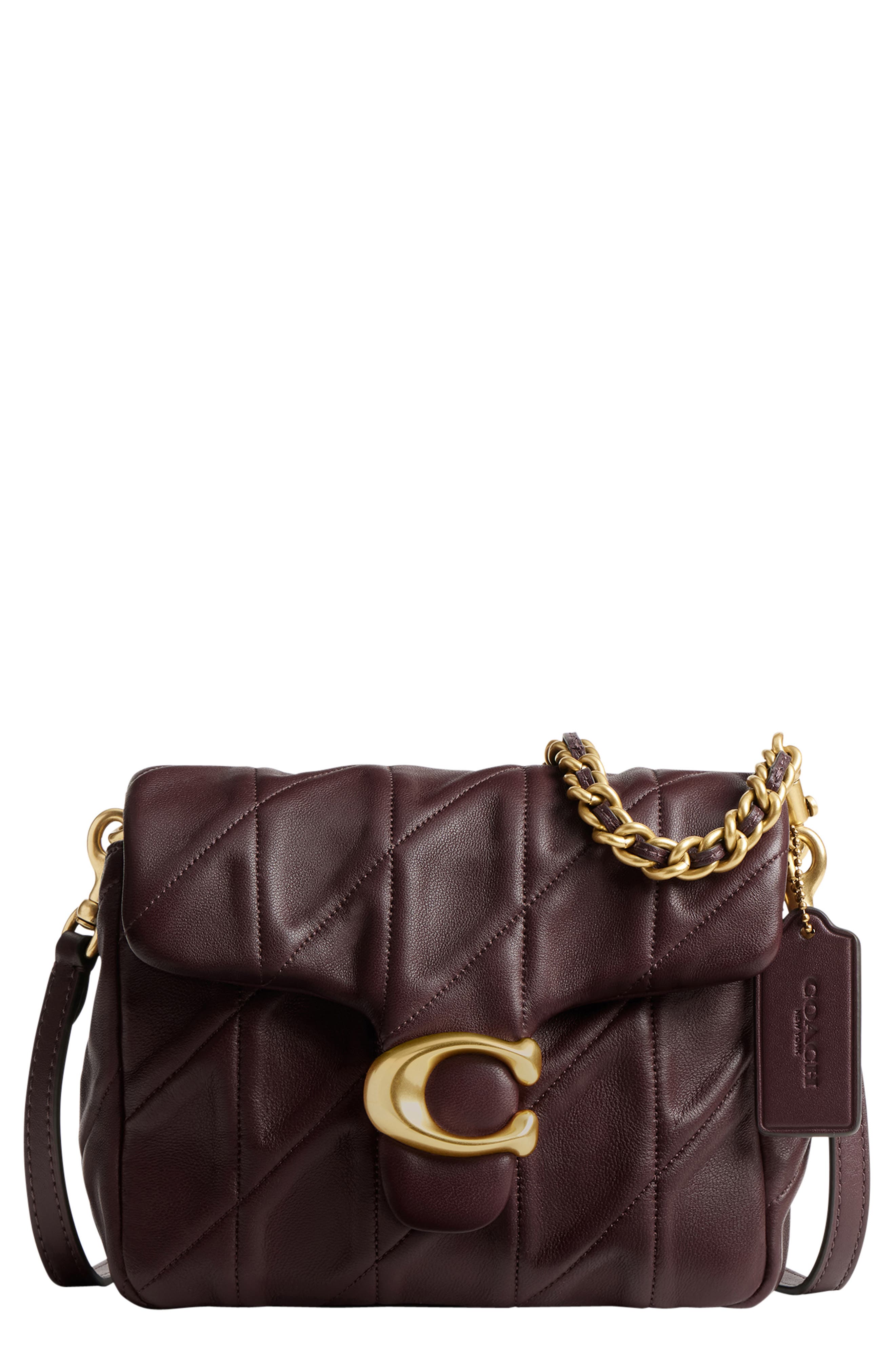 COACH Times Square Tabby Shoulder Bag 17 With Quilting