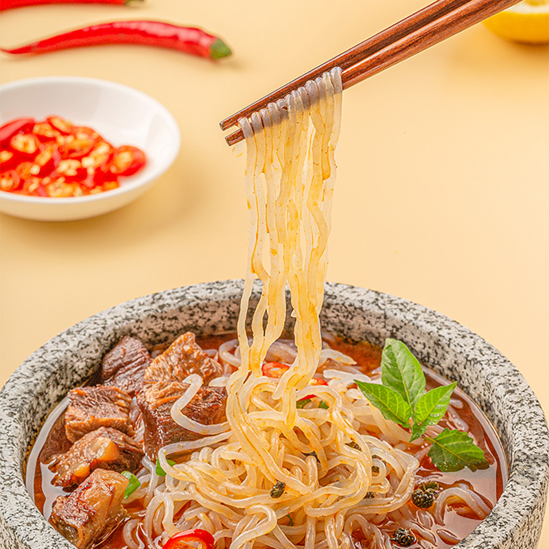 巨诺魔芋凉皮0脂低卡即食免煮饱腹魔芋面