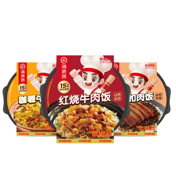 海底捞速食自热米饭3盒装 实付25.4元