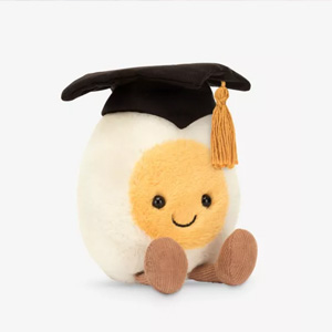 补货!JELLYCAT Amuseable毕业蛋仔 补货!JELLYCAT Amuseable毕业蛋仔