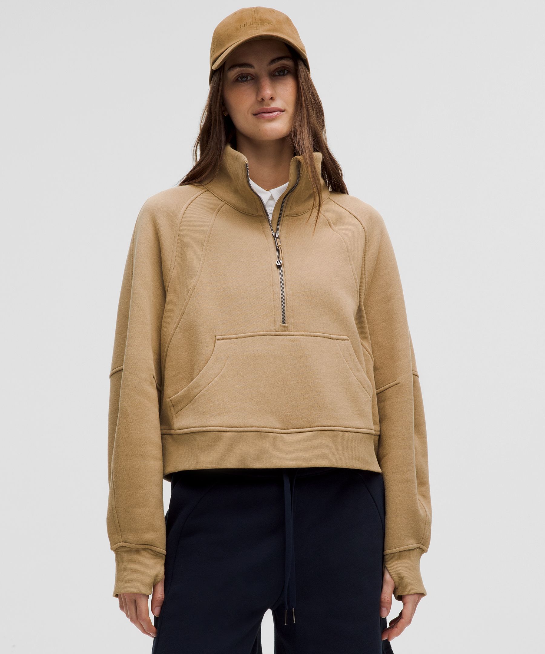 Lululemon Scuba Oversized Funnel-Neck Half Zip