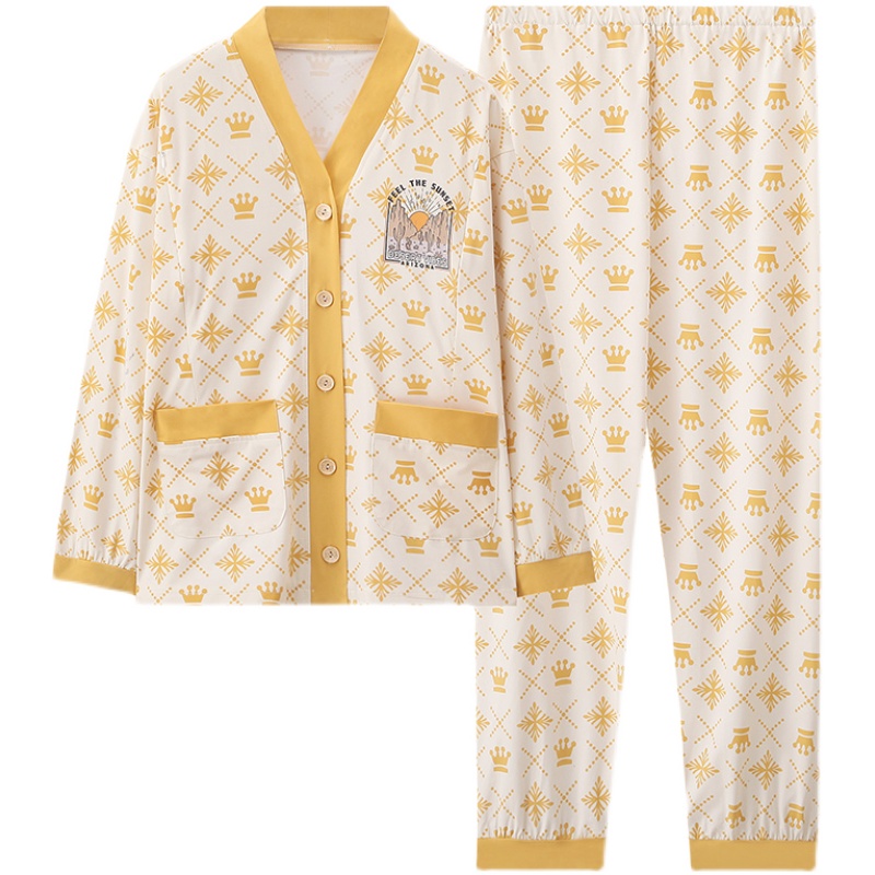 月子服春季纯棉产后春秋孕妇睡衣