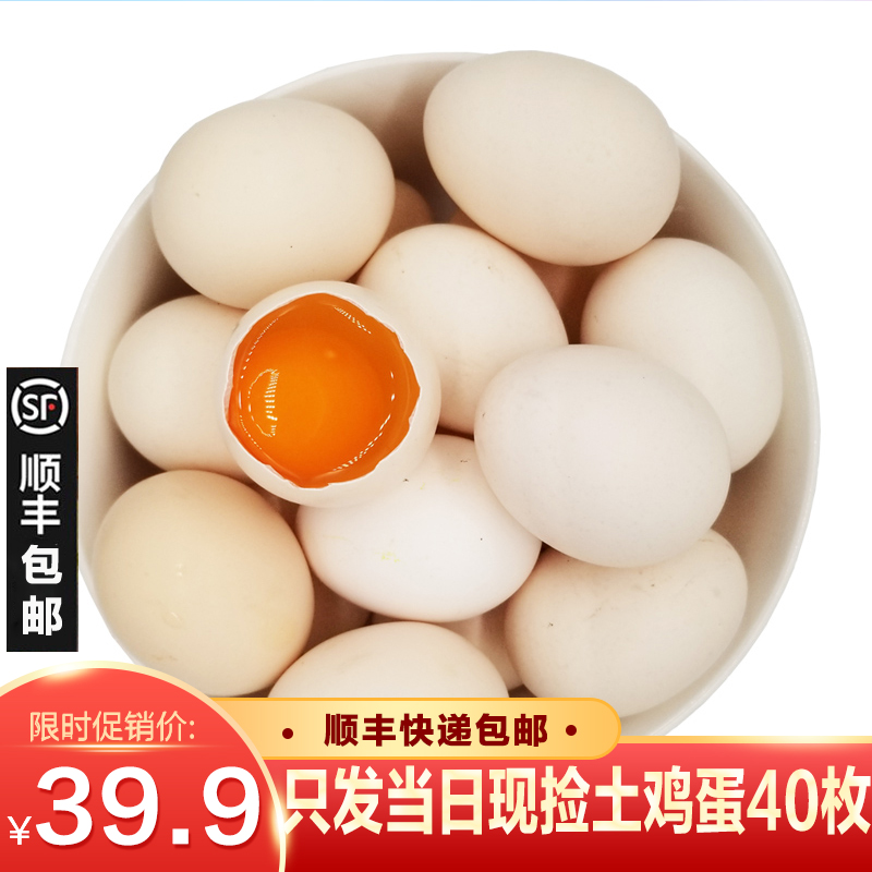 【旗舰店】海龙康 现捡鲜鸡蛋 40枚