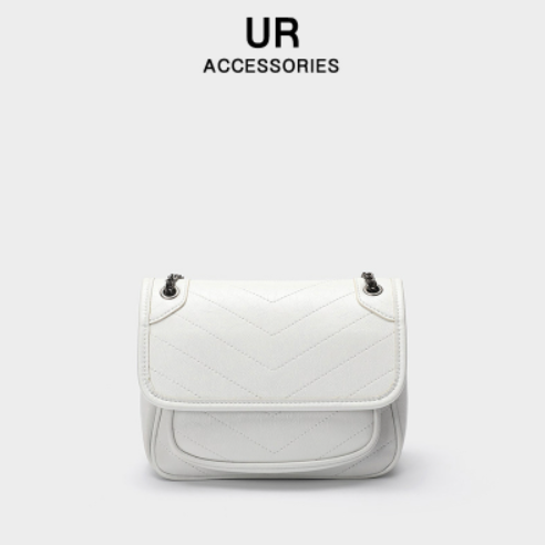 98元包邮！UR 流浪包时尚菱格翻盖