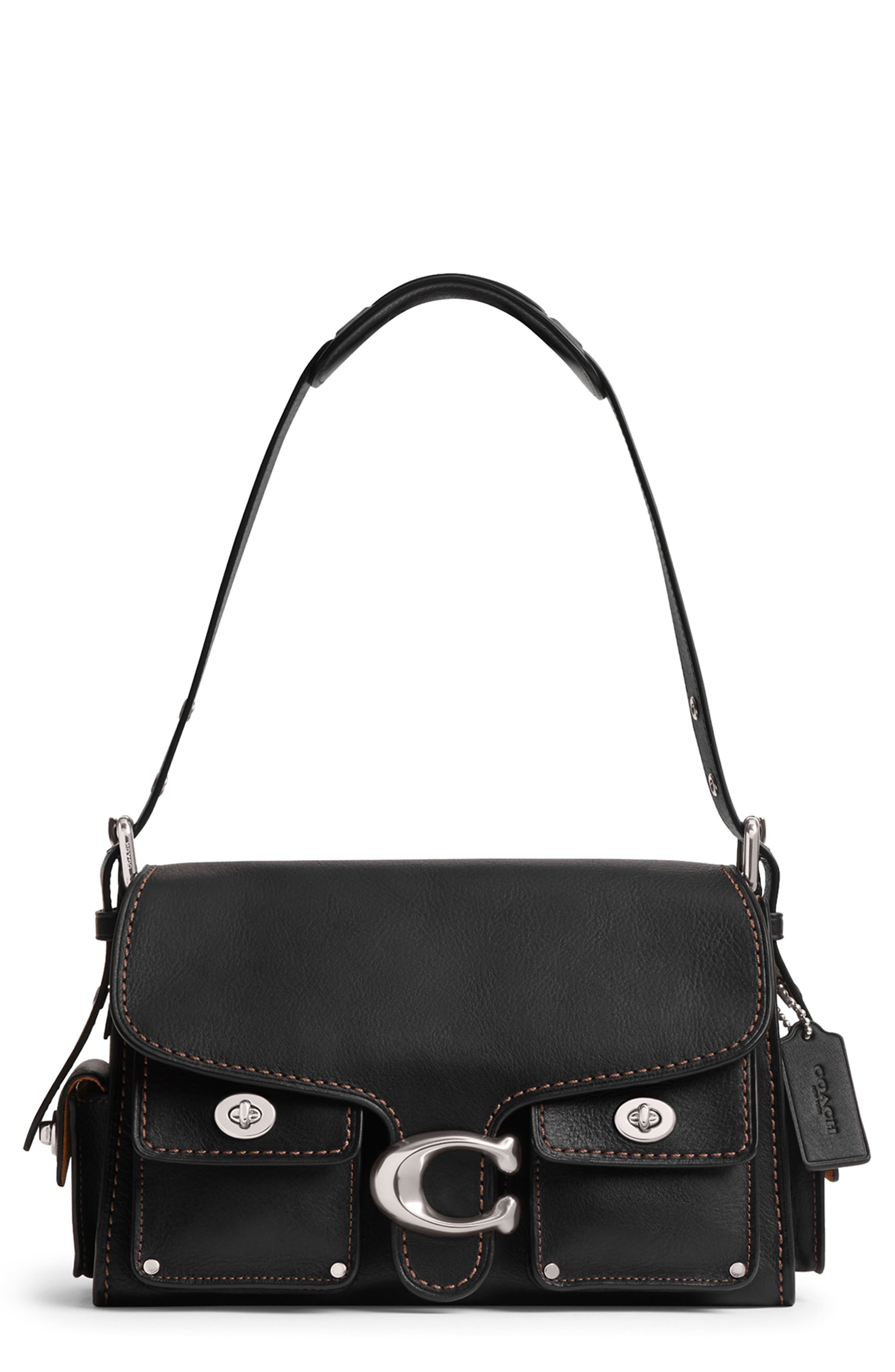 COACH Tabby Soft Cargo Leather Shoulder Bag