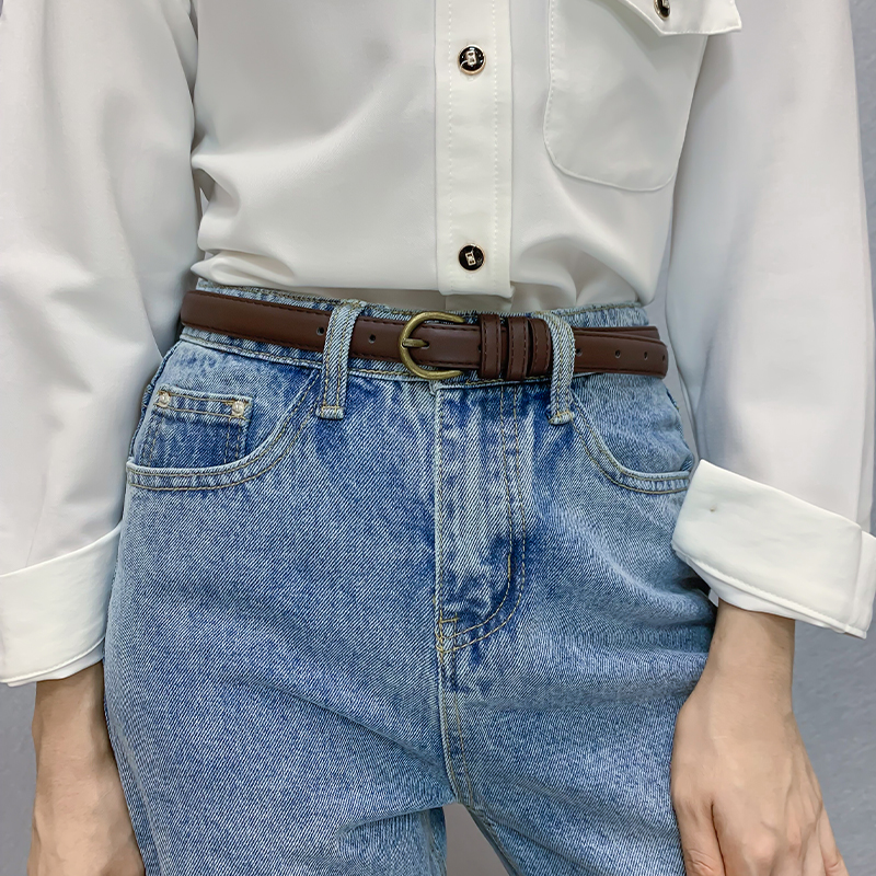 【向朵】皮带女士简约休闲百搭