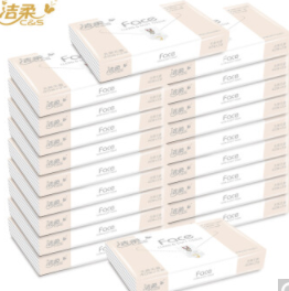7.9元包邮！洁柔 Face粉软抽3层40抽抽纸*11件