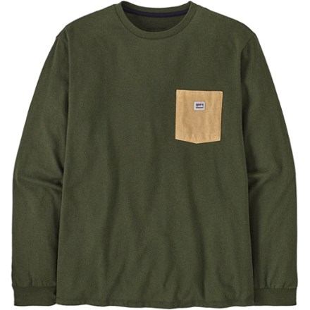 Patagonia Long-Sleeve Shop Sticker Pocket Responsibili-Tee Shirt