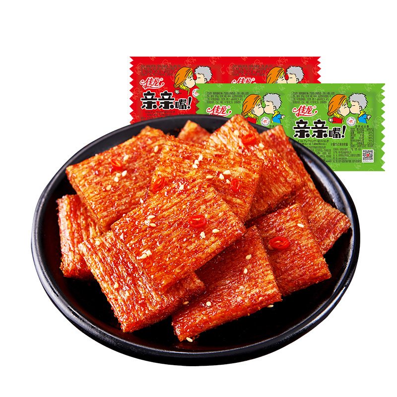 【佳龙】亲亲嘴麻辣片60片