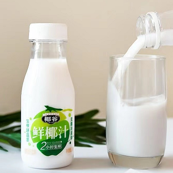 【补券了】29.99元包邮！椰谷 正宗椰汁245ml*10瓶