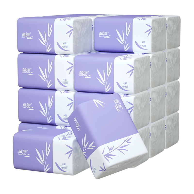 稳定签到~3大包1200张蓝漂抽纸