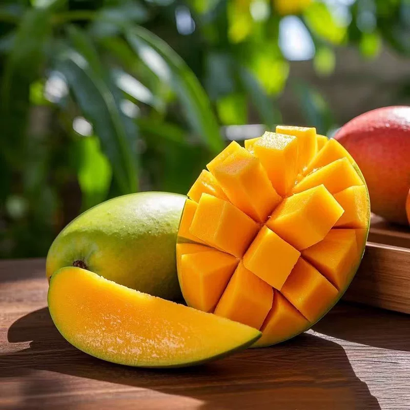 正宗精选大青芒4.5斤净重一箱