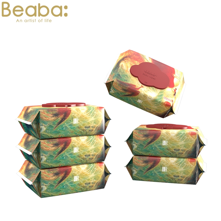 Beaba碧芭宝贝大鱼海棠婴儿湿巾手口湿纸巾