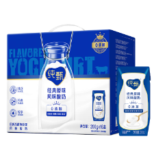 29.9元！蒙牛 纯甄巴氏杀菌热处理风味酸牛奶利乐钻200g*16盒