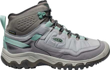 KEEN Targhee IV Mid 女士徒步鞋 Alloy/Granite Green 10.5