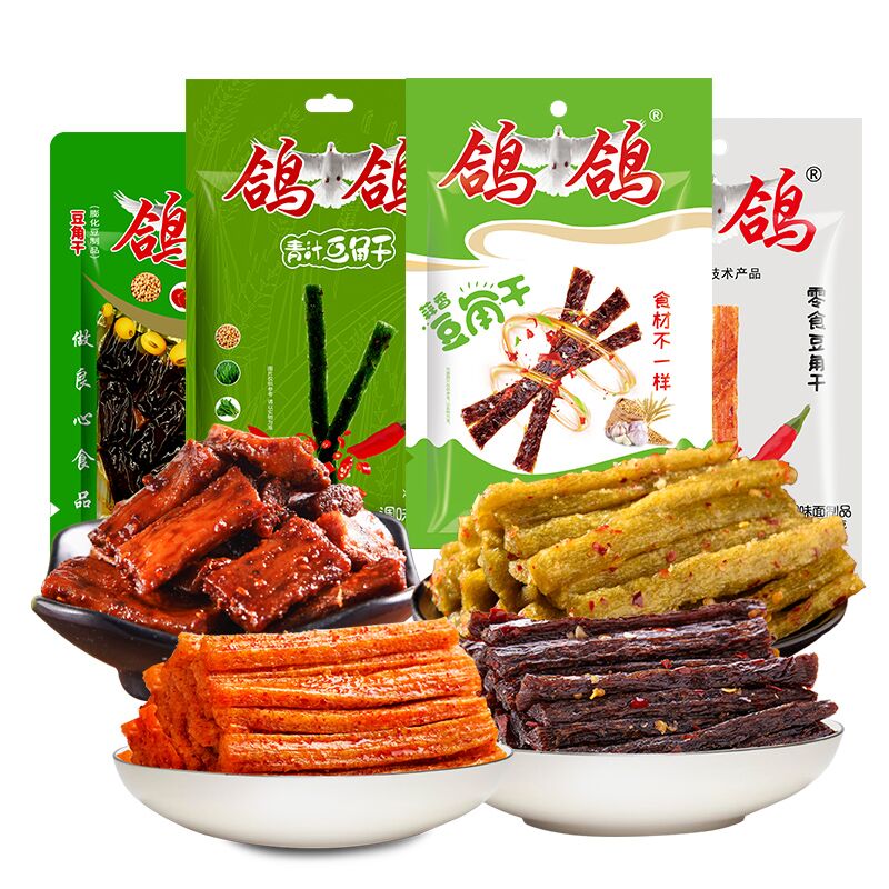 【鸽鸽】葱香豆角干辣条500g/30包