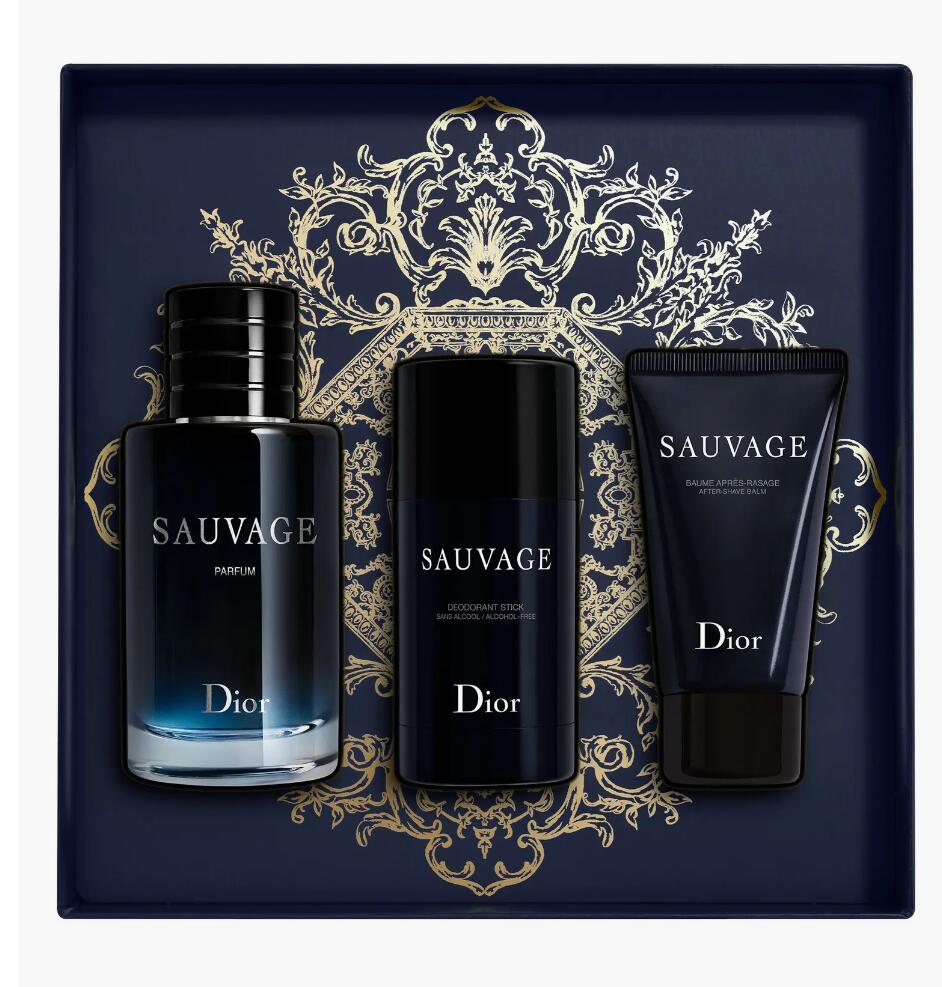 DIOR Sauvage Parfum男士香水3件套