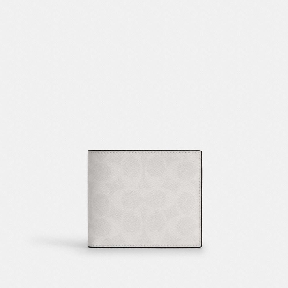 coach 3 in 1 wallet in signature canvas CW380-MQV
