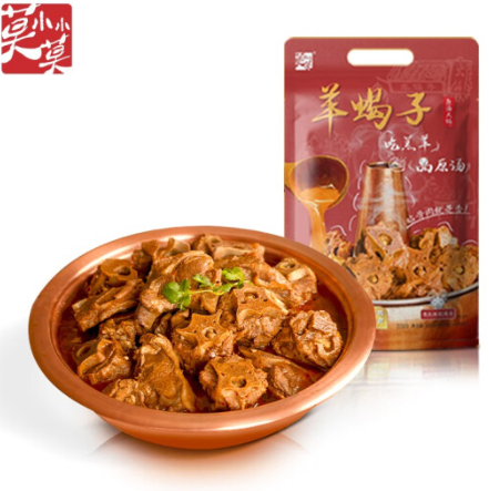 29.64元包邮！莫小小 加热即食羊蝎子800g