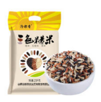 13.9元包邮！汾都香精品三色糙米5斤
