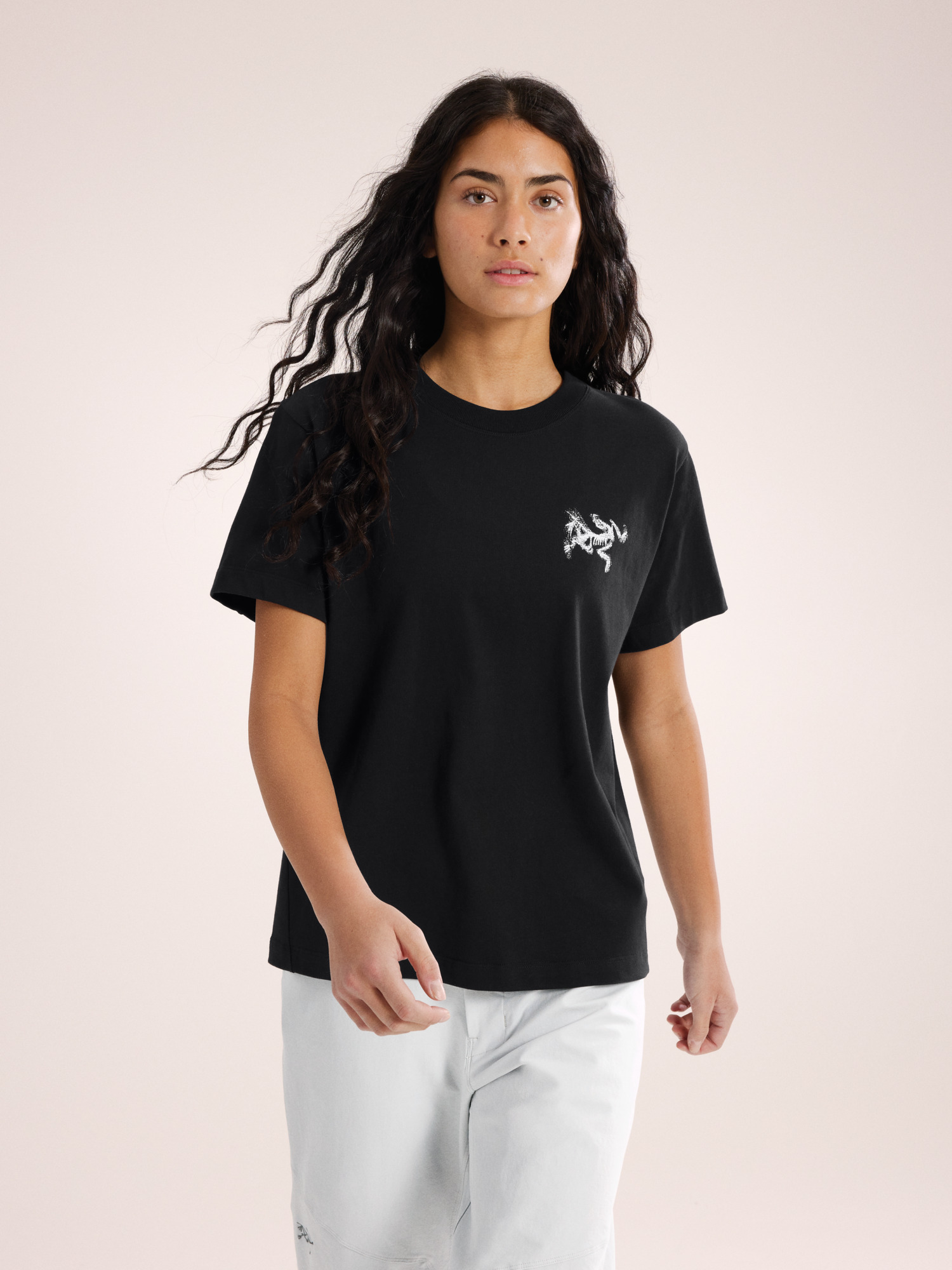 Arcteryx Kragg Cotton Bird Tile Crew Shirt SS Women's