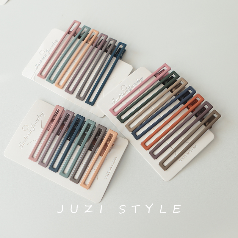 韩国网红发夹一字夹子发卡