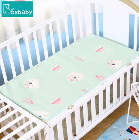25元包邮！Boxbaby 婴儿夏季冰丝凉席120cm*65cm