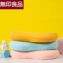 【好价】19.9元包邮！無印良品枕芯 猫肚枕记忆枕 30*55*8cm