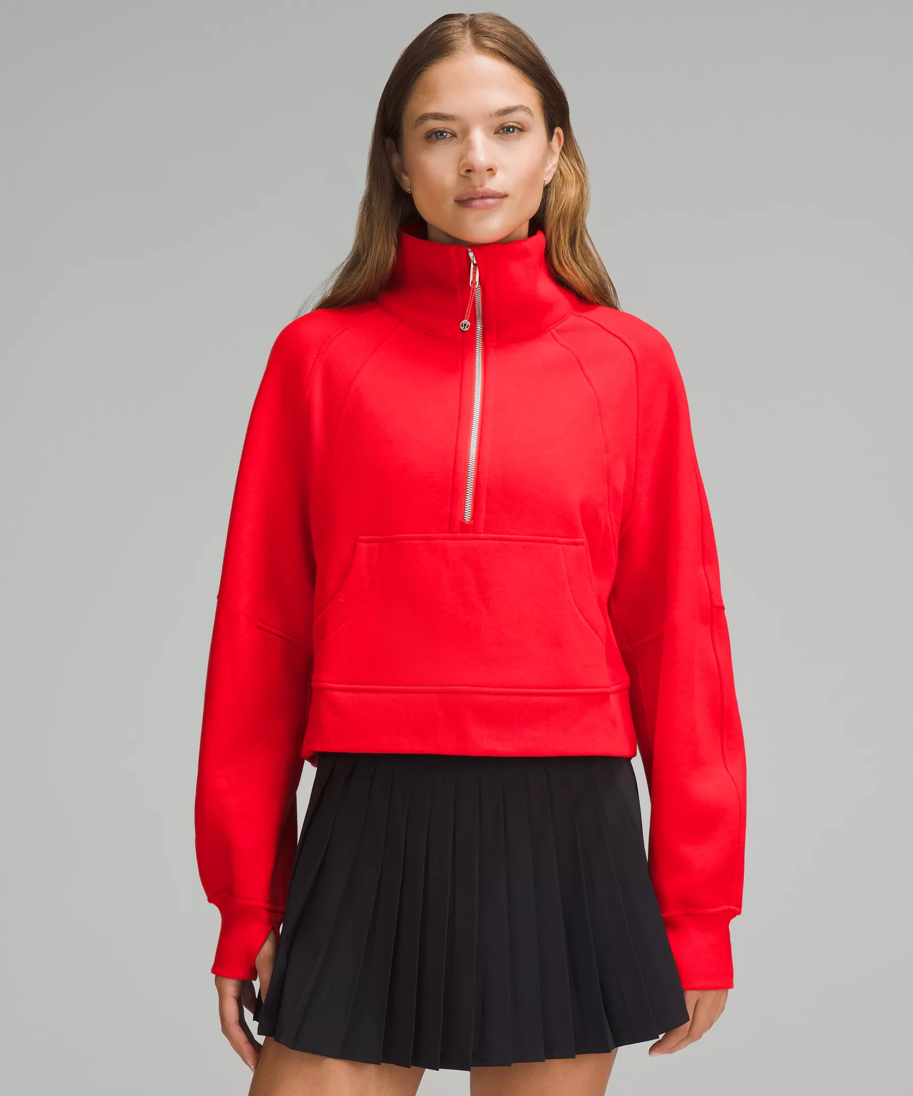 Lululemon Scuba Oversized Funnel-Neck Half Zip