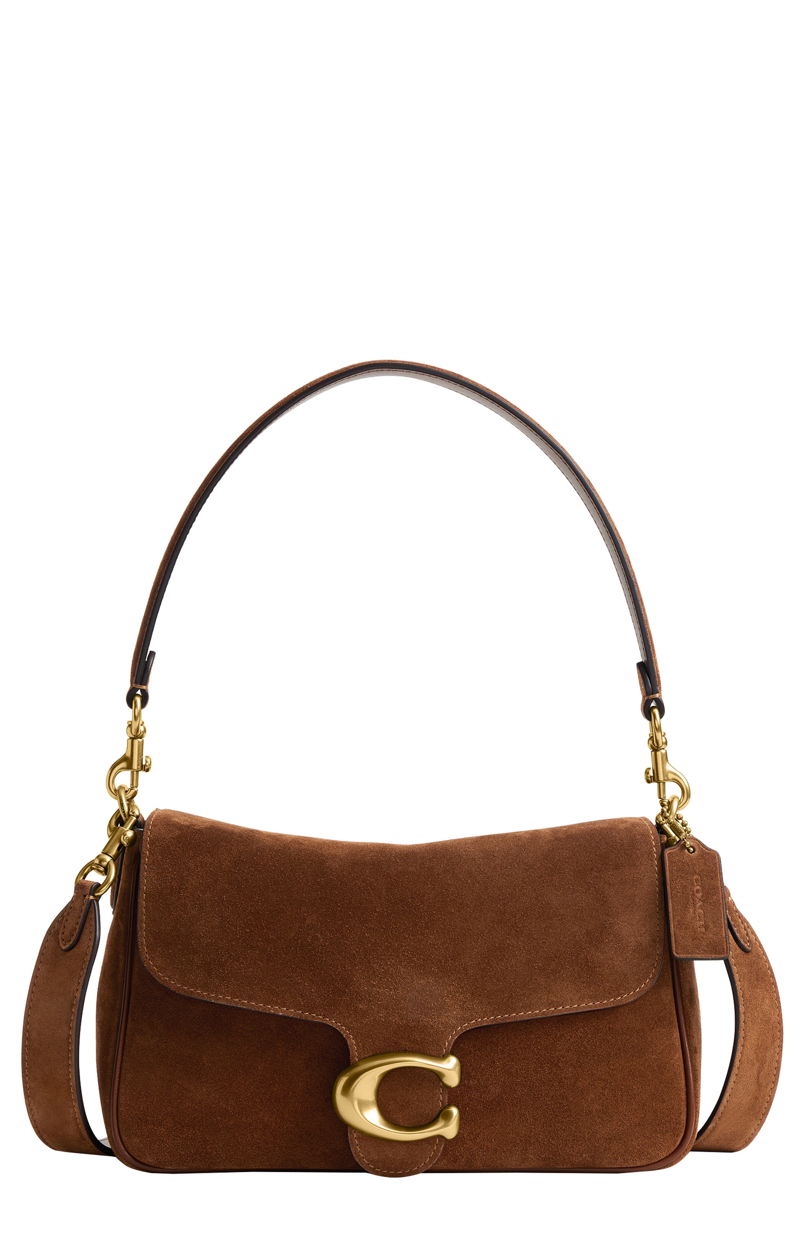 COACH Tabby Soft Suede Shoulder Bag