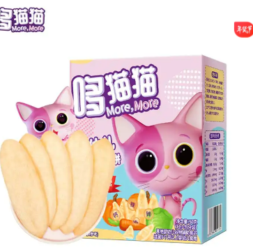 【折3.7元/件】25.9元包邮！哆猫猫 米饼宝宝零食磨牙饼50g*7件