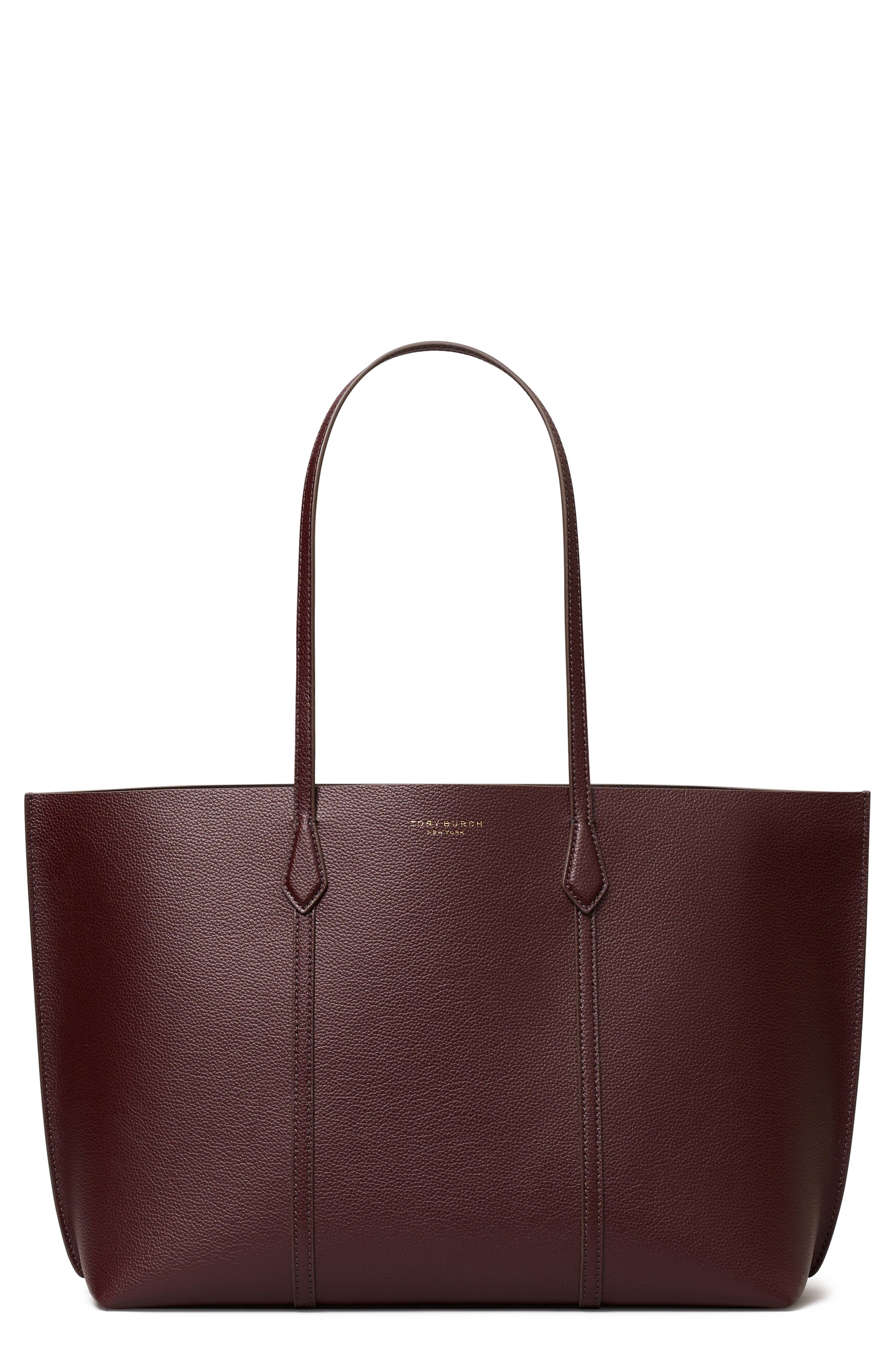 Tory Burch Perry Triple Compartment Leather Tote