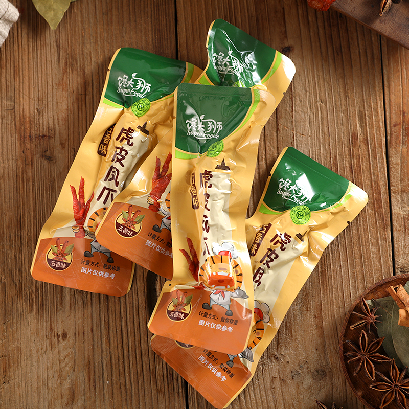 拍2件！永辉直营馋大狮虎皮凤爪400g