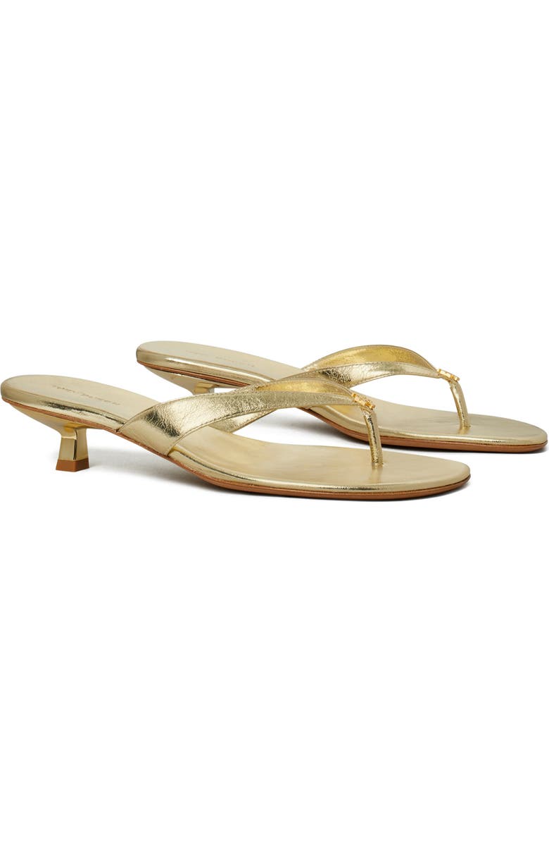 Tory Burch Capri Kitten Heel Sandal (Women)